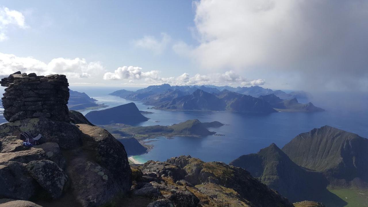 Villa Walter Lofoten With Sauna Kvalnes  المظهر الخارجي الصورة