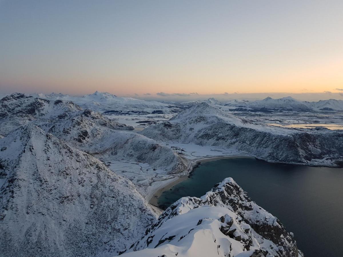 Villa Walter Lofoten With Sauna Kvalnes  المظهر الخارجي الصورة