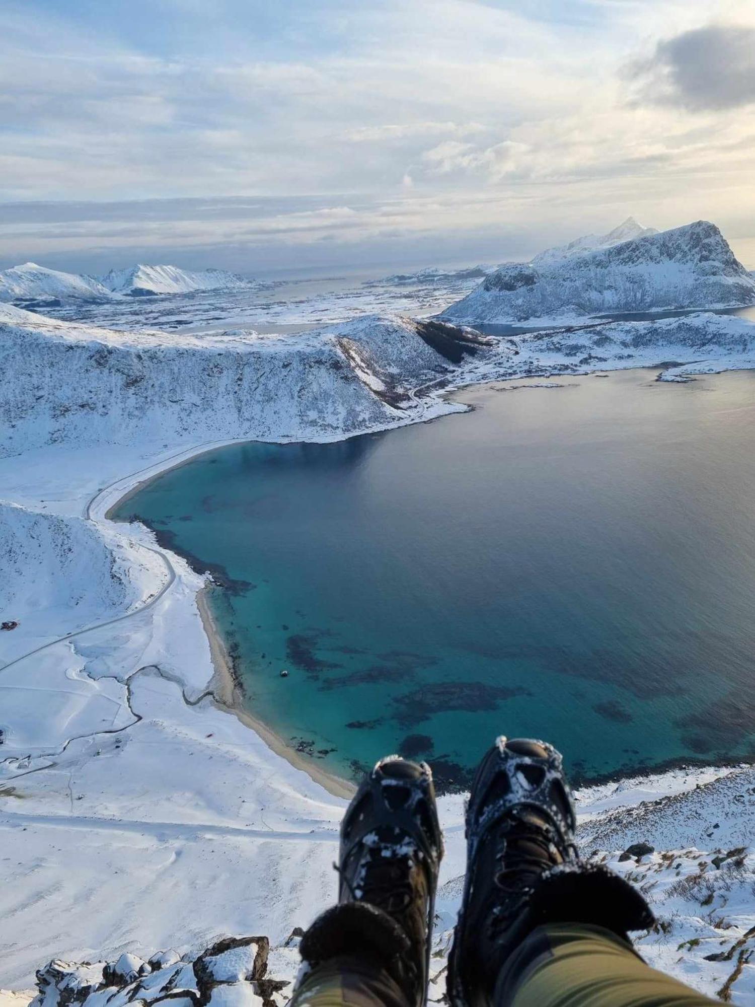 Villa Walter Lofoten With Sauna Kvalnes  المظهر الخارجي الصورة