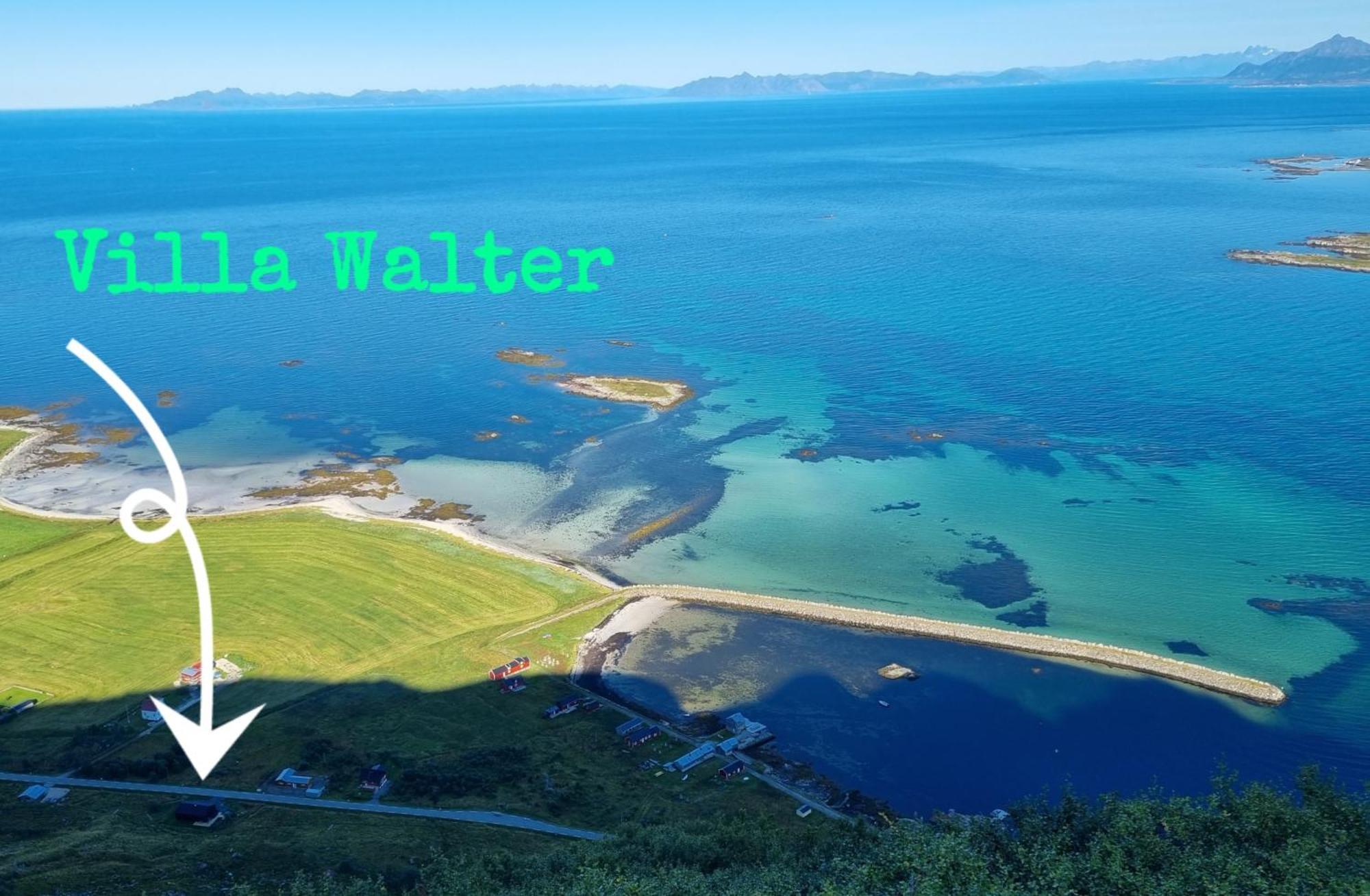 Villa Walter Lofoten With Sauna Kvalnes  المظهر الخارجي الصورة