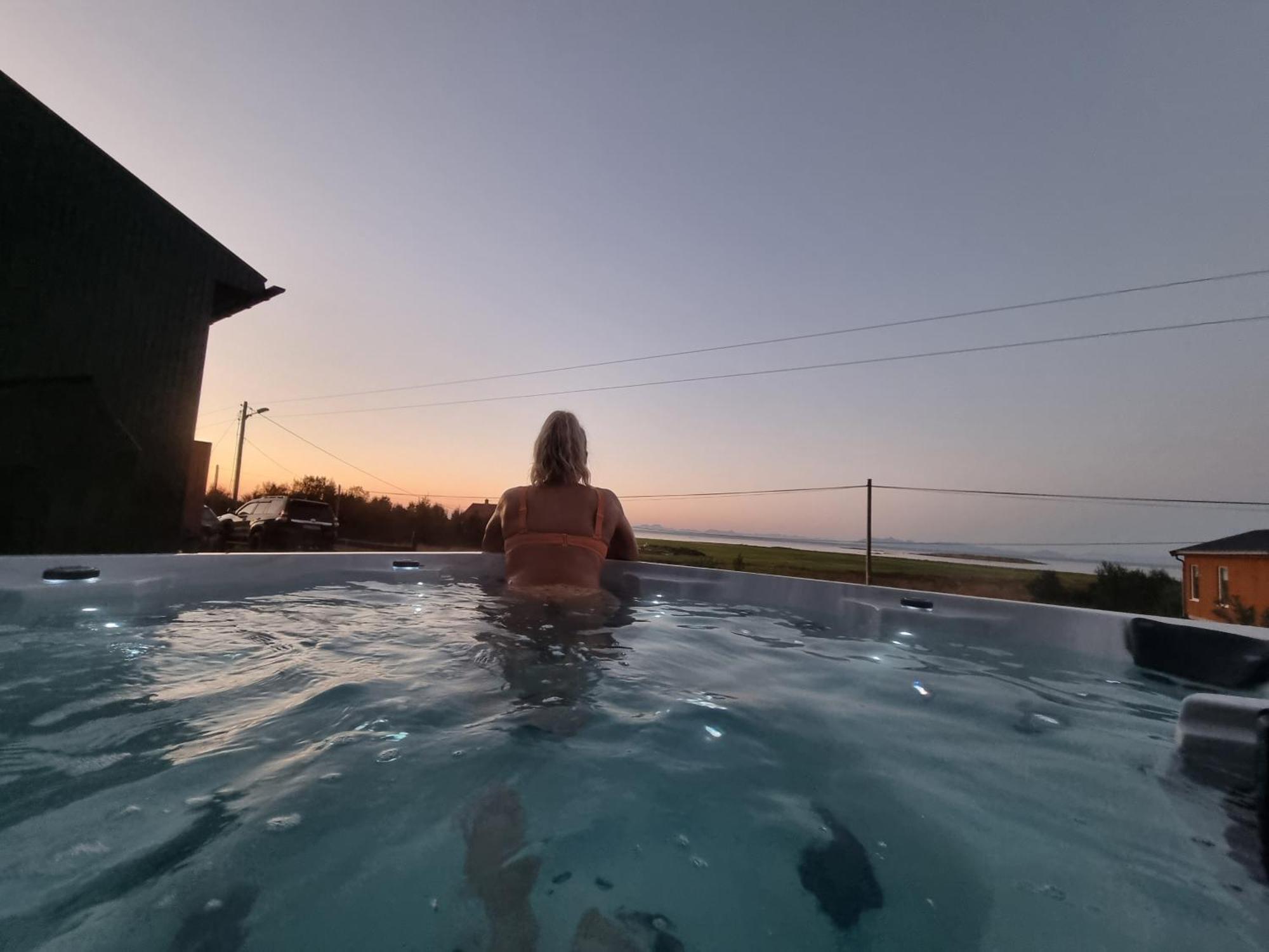 Villa Walter Lofoten With Sauna Kvalnes  المظهر الخارجي الصورة