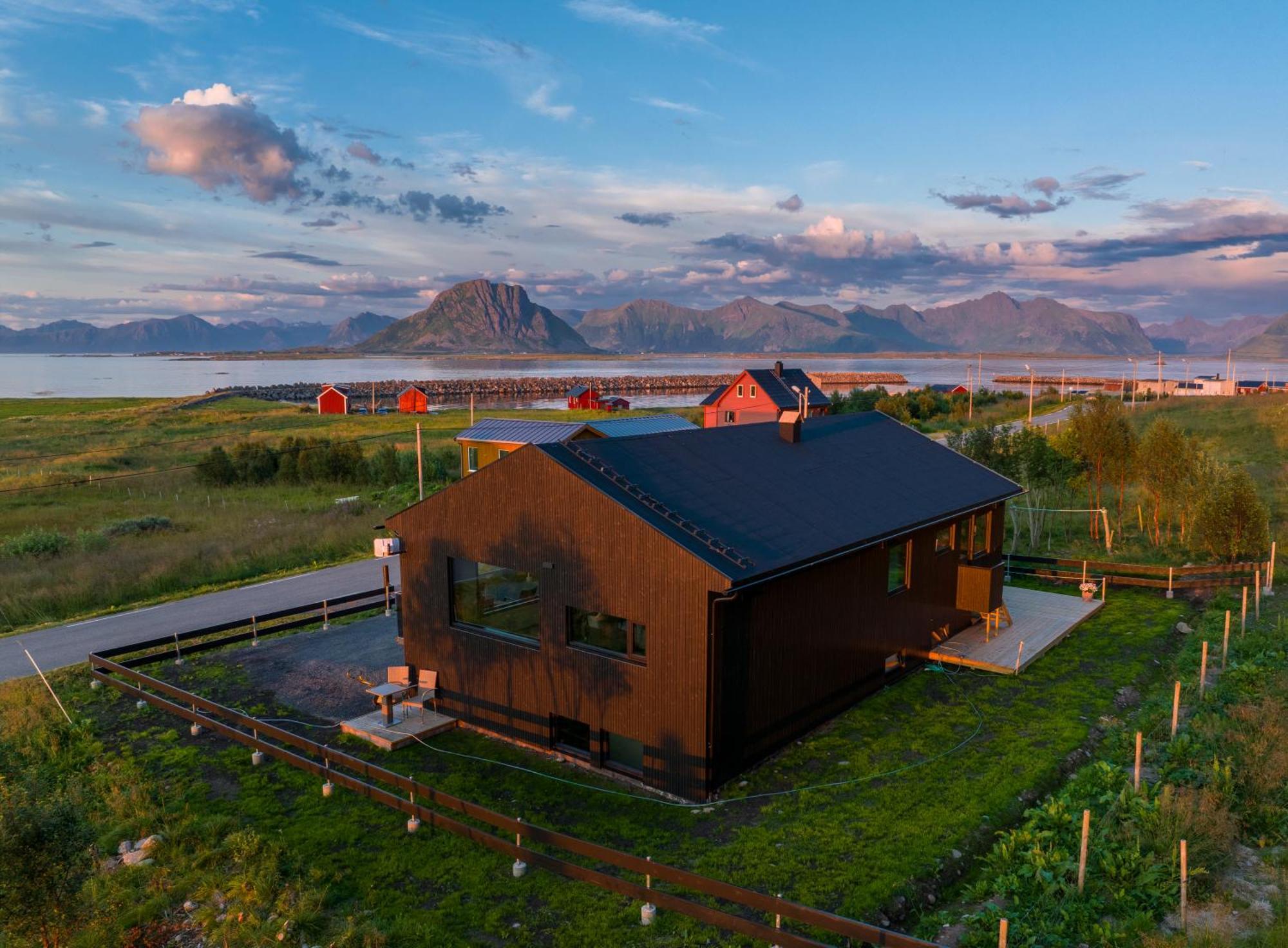 Villa Walter Lofoten With Sauna Kvalnes  المظهر الخارجي الصورة