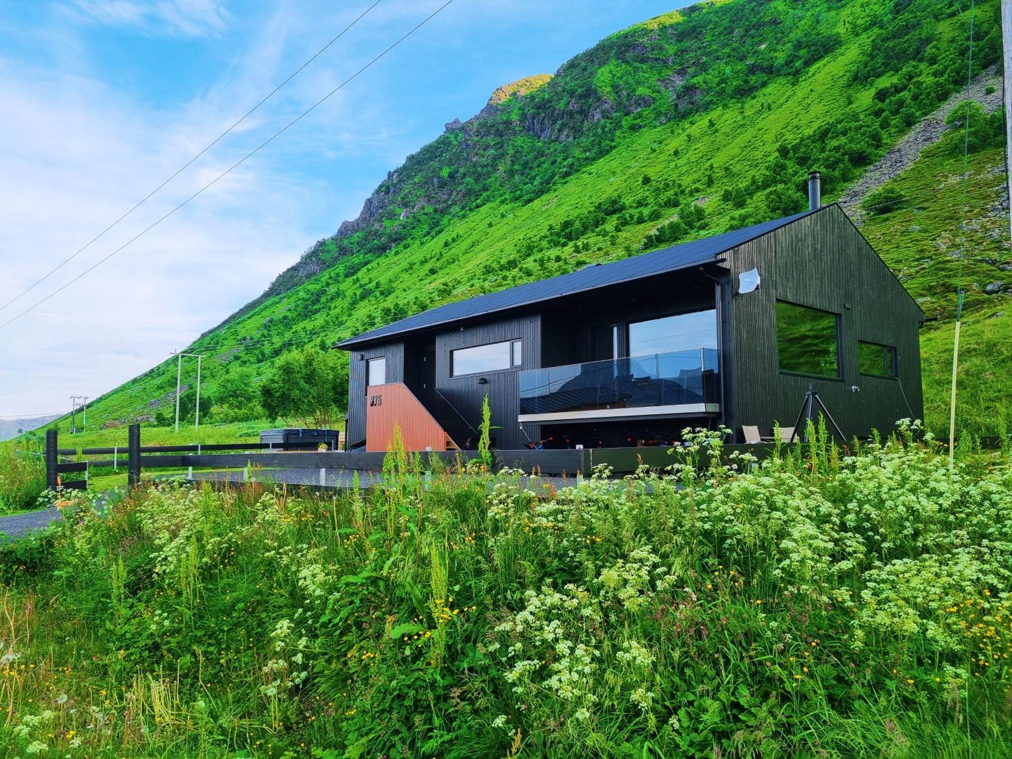 Villa Walter Lofoten With Sauna Kvalnes  المظهر الخارجي الصورة