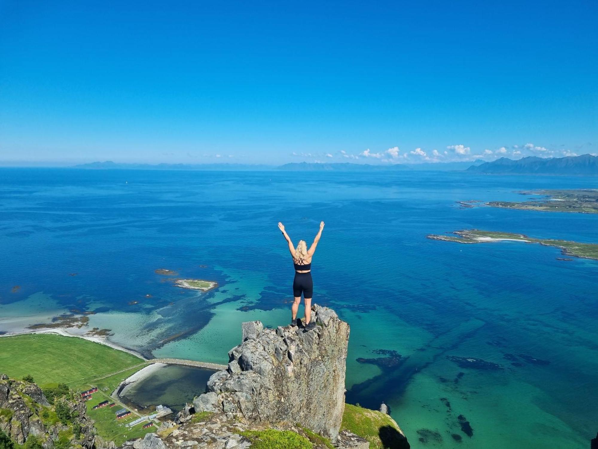 Villa Walter Lofoten With Sauna Kvalnes  المظهر الخارجي الصورة