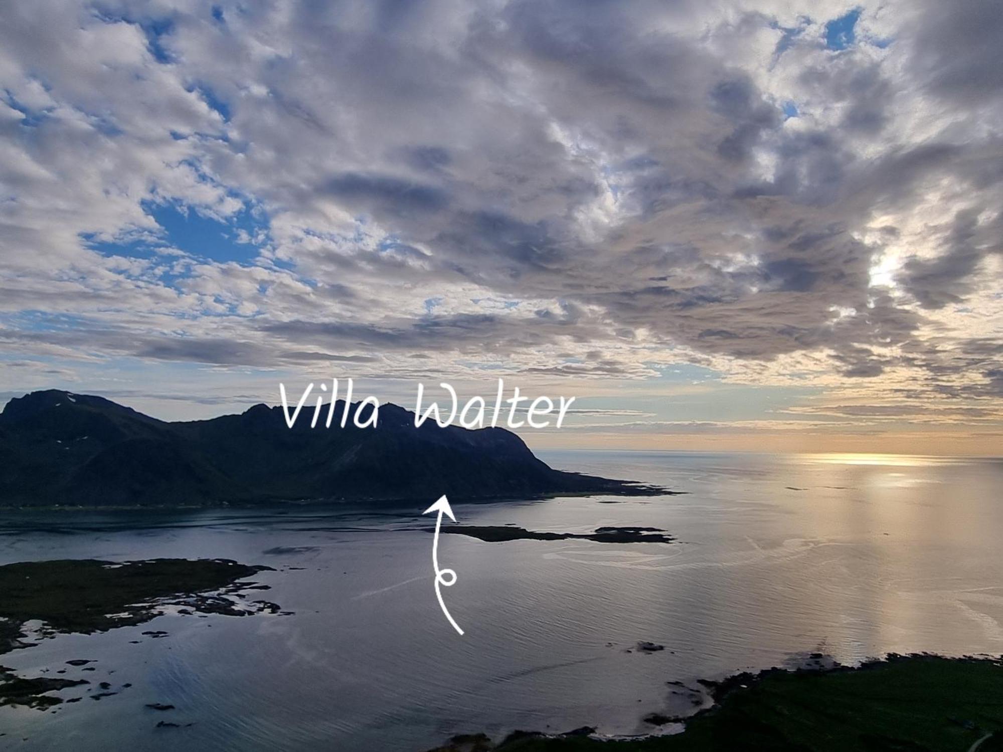 Villa Walter Lofoten With Sauna Kvalnes  المظهر الخارجي الصورة