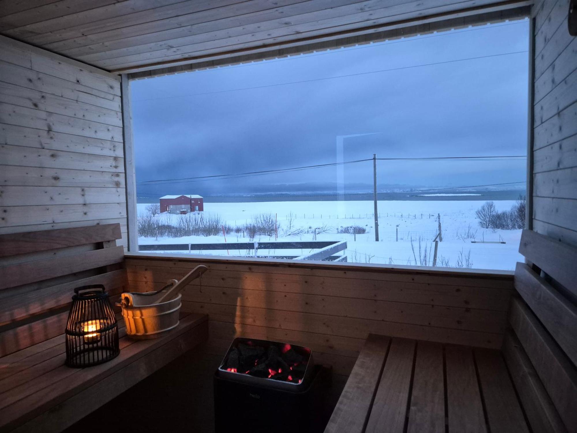 Villa Walter Lofoten With Sauna Kvalnes  المظهر الخارجي الصورة